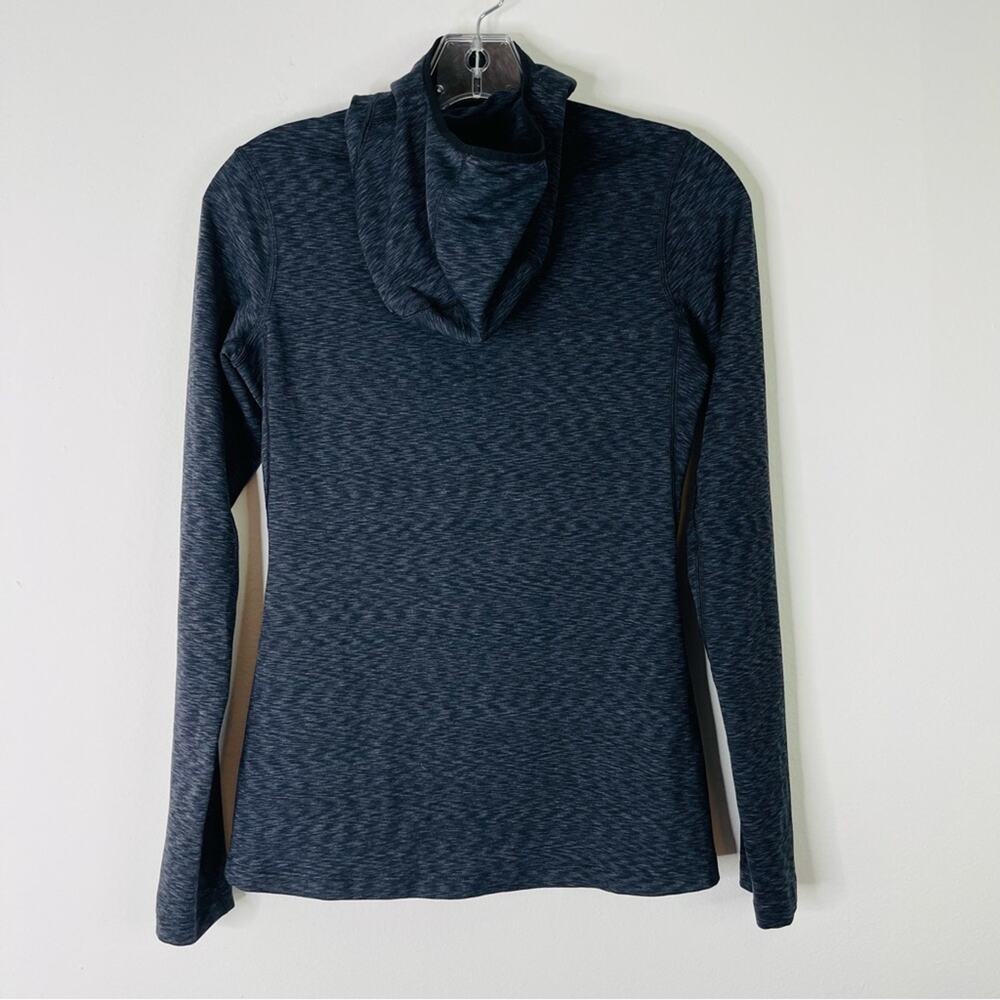 REI grey stretch outdoor athletic hiking camping half zip pullover hoodie top XS - Picture 4 of 5